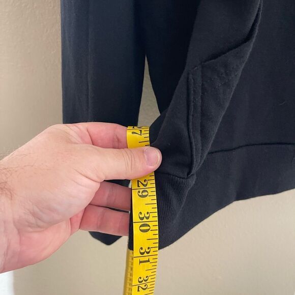 Marine Layer Uber Black Hoodie for Men - Picture 5 of 6